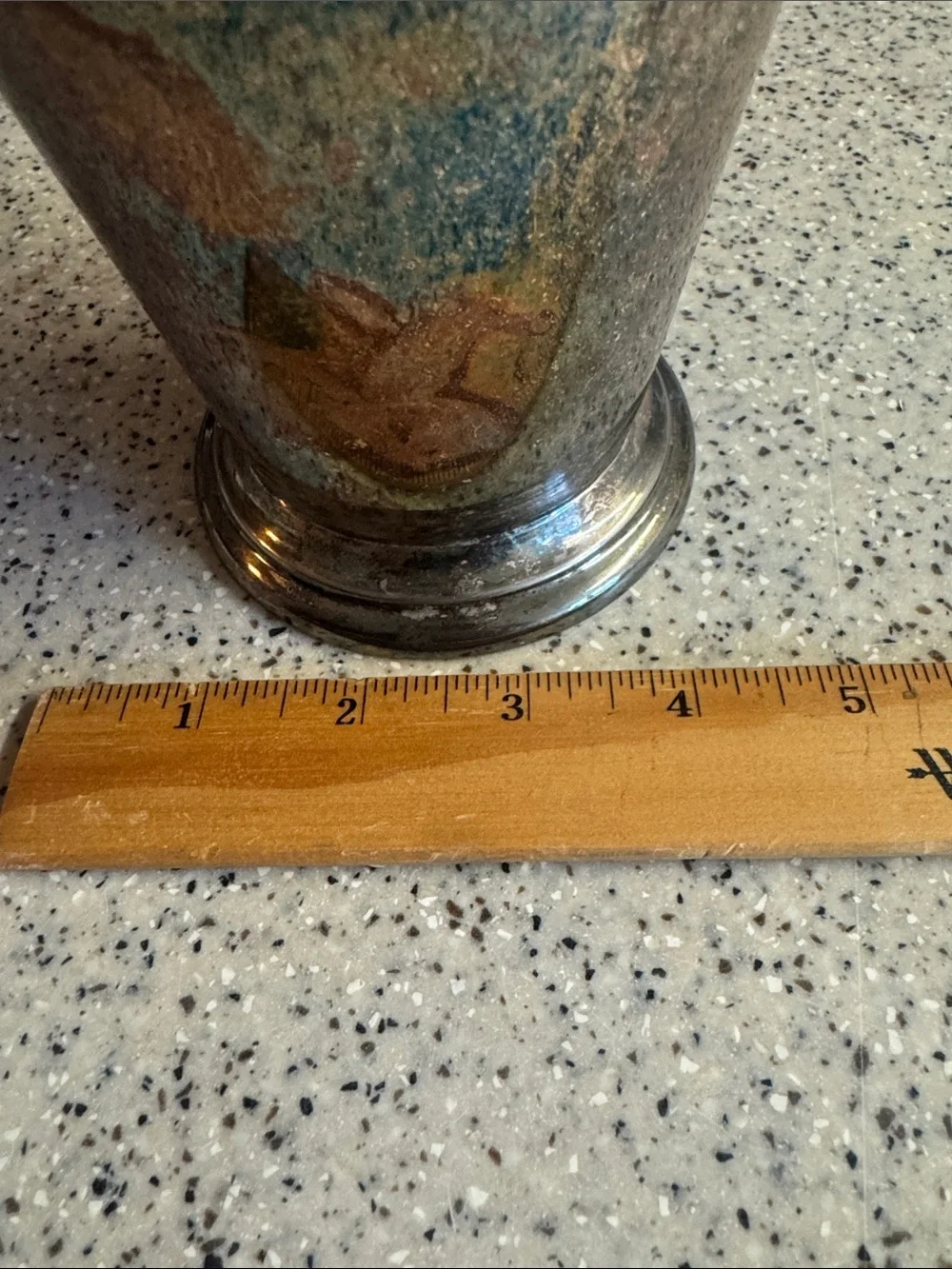 Vtg. 1930s E.P.C Silver Plated Cresent Silverware Cocktail Shaker.